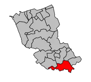 Cantonul Merville în cadrul arondismentului