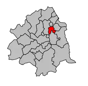 Cantonul Roubaix-Ouest în cadrul arondismentului