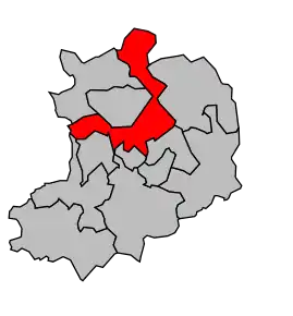 Cantonul Saint-Amand-les-Eaux-Rive droite în cadrul arondismentului