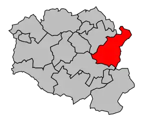 Cantonul Solre-le-Château în cadrul arondismentului