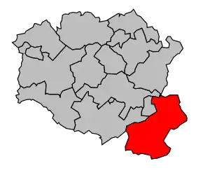 Cantonul Trélon în cadrul arondismentului