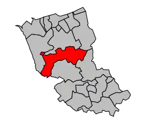 Cantonul Wormhout în cadrul arondismentului