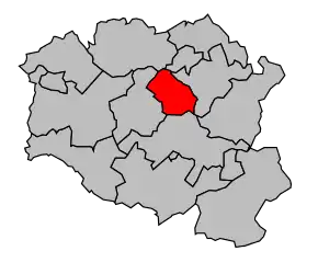 Cantonul Hautmont în cadrul arondismentului