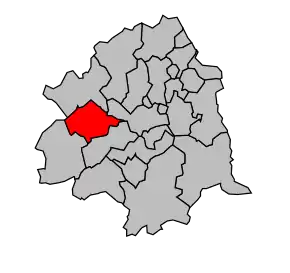 Cantonul Lomme în cadrul arondismentului