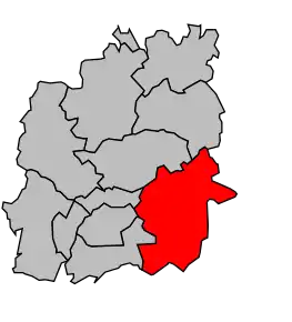 Cantonul Attichy în cadrul arondismentului