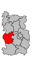 Cantonul Le Coudray-Saint-Germer în cadrul arondismentului