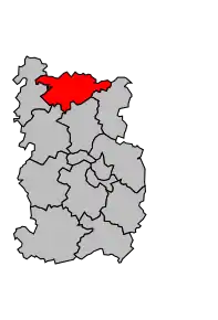 Cantonul Grandvilliers în cadrul arondismentului