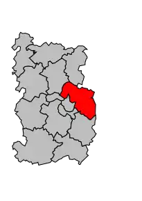 Cantonul Nivillers în cadrul arondismentului