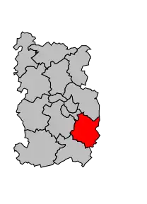 Cantonul Noailles în cadrul arondismentului