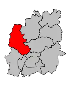 Cantonul Ressons-sur-Matz în cadrul arondismentului