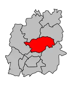 Cantonul Ribécourt-Dreslincourt în cadrul arondismentului