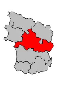 Cantonul Saint-Just-en-Chaussée în cadrul arondismentului