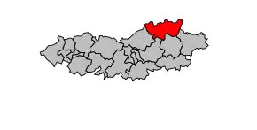 Cantonul Vimoutiers în cadrul arondismentului