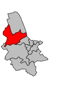 Cantonul Ardres în cadrul arondismentului