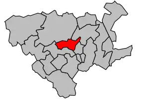 Cantonul Béthune-Nord în cadrul arondismentului