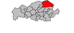 Cantonul Carvin în cadrul arondismentului