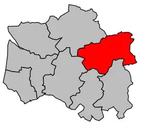 Cantonul Fruges în cadrul arondismentului