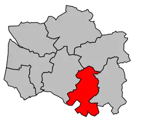 Cantonul Hesdin în cadrul arondismentului