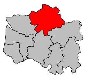 Cantonul Hucqueliers în cadrul arondismentului