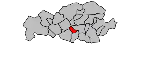 Cantonul Lens-Est în cadrul arondismentului