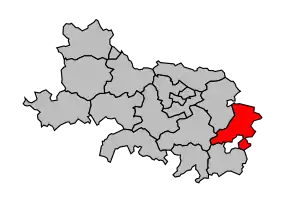 Cantonul Marquion în cadrul arondismentului