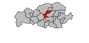 Cantonul Lens-Nord-Est în cadrul arondismentului