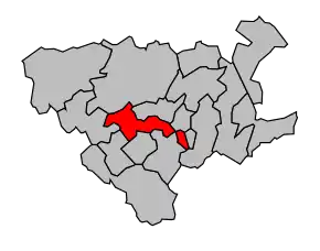 Cantonul Béthune-Sud în cadrul arondismentului