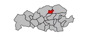 Cantonul Harnes în cadrul arondismentului