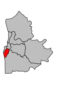 Cantonul Outreau în cadrul arondismentului