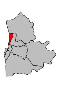 Cantonul Boulogne-sur-Mer-Nord-Ouest în cadrul arondismentului