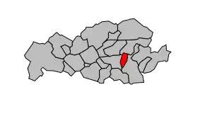 Cantonul Montigny-en-Gohelle în cadrul arondismentului