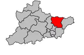 Cantonul Aigueperse în cadrul arondismentului