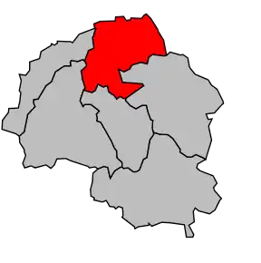 Cantonul Châteldon în cadrul arondismentului