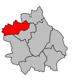 Cantonul Cunlhat în cadrul arondismentului