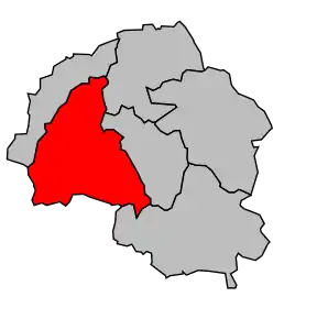 Cantonul Lezoux în cadrul arondismentului