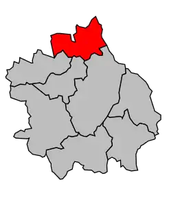 Cantonul Olliergues în cadrul arondismentului