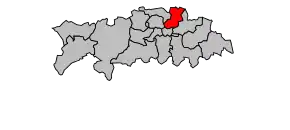 Cantonul Pont-du-Château în cadrul arondismentului