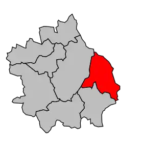 Cantonul Saint-Anthème în cadrul arondismentului