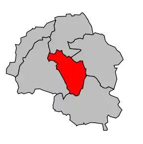 Cantonul Thiers în cadrul arondismentului