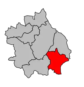 Cantonul Viverols în cadrul arondismentului