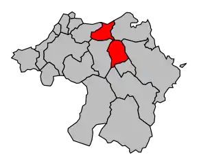 Cantonul La Bastide-Clairence în cadrul arondismentului