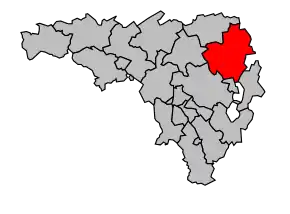 Cantonul Lembeye în cadrul arondismentului