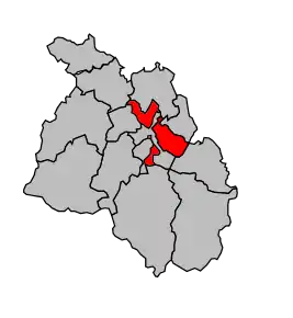 Cantonul Oloron-Sainte-Marie-Est în cadrul arondismentului