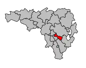 Cantonul Pau-Est în cadrul arondismentului