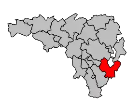 Cantonul Pontacq în cadrul arondismentului