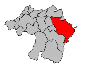 Cantonul Saint-Palais în cadrul arondismentului