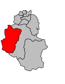 Cantonul Aucun în cadrul arondismentului