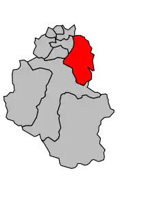 Cantonul Lourdes-Est în cadrul arondismentului