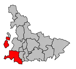 Cantonul Ossun în cadrul arondismentului