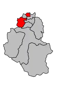 Cantonul Saint-Pé-de-Bigorre în cadrul arondismentului